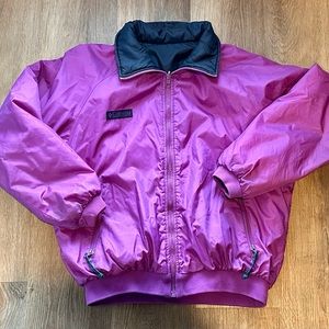 Women’s Vintage 90’s Columbia Bomber Jacket Reversible